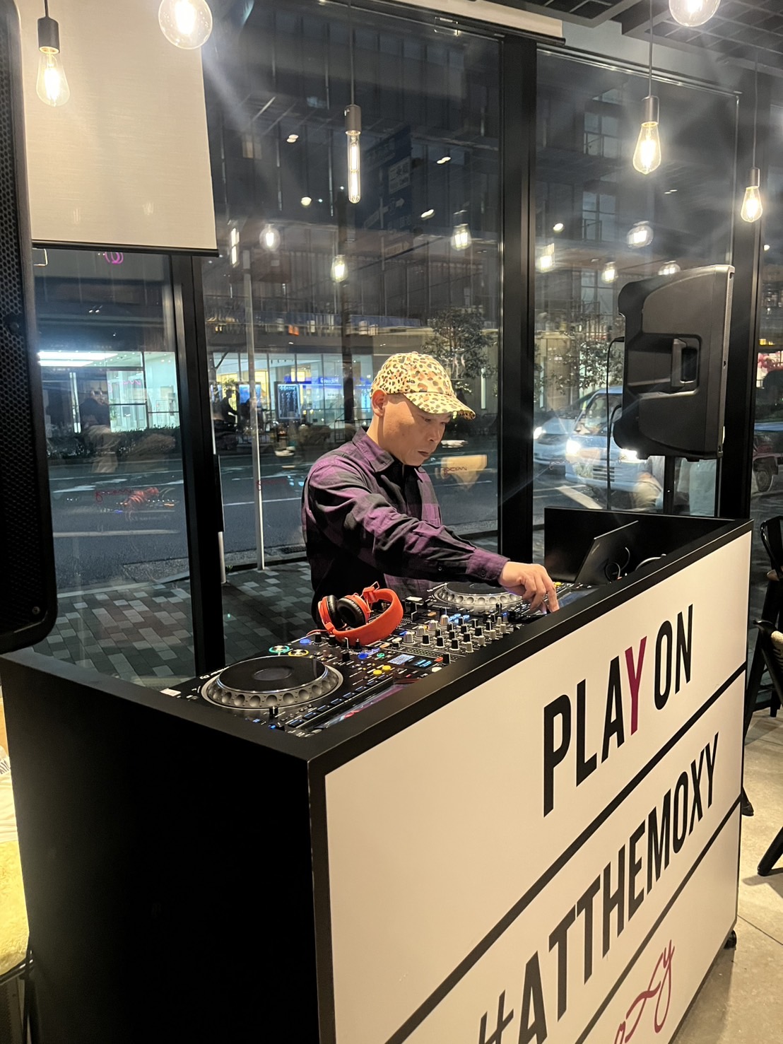 Moxy Kyoto Nijo - DJ booth